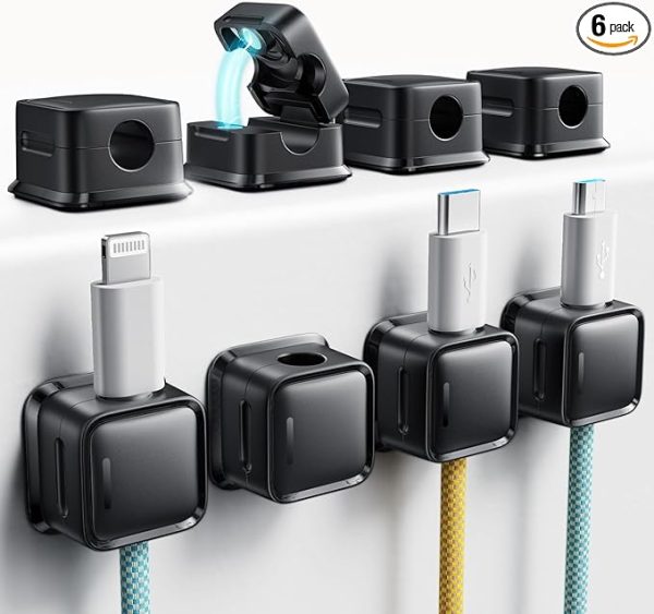 Cord Organizer Holder, 8 Pack